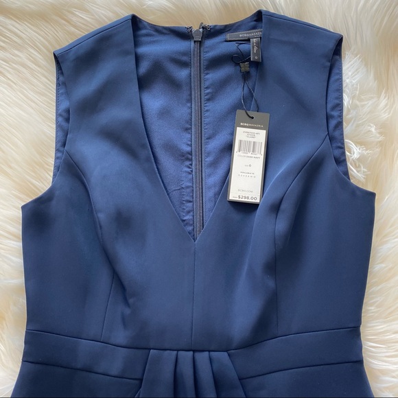BCBGMAXAZRIA Clare Dress Dark Navy - Picture 6 of 11